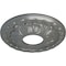 Ekena Millwork Leaf Ceiling Medallion (Fits Canopies up to 4 3/4"), 11 3/8"OD x 3 5/8"ID x 1 1/8"P, Silver CM11LFSLS - alternate 2